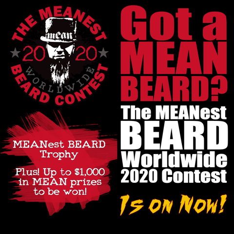 Entries are rolling in! There is still time for you to enter the 2020 MEANest BEARD Worldwide Contest. Entry form is on our website, tell us your inspiring story as to why you have the MEANest BEARD &amp; submit your photo. You could be awarded the 2020 title! 
Entry deadline Nov. 30