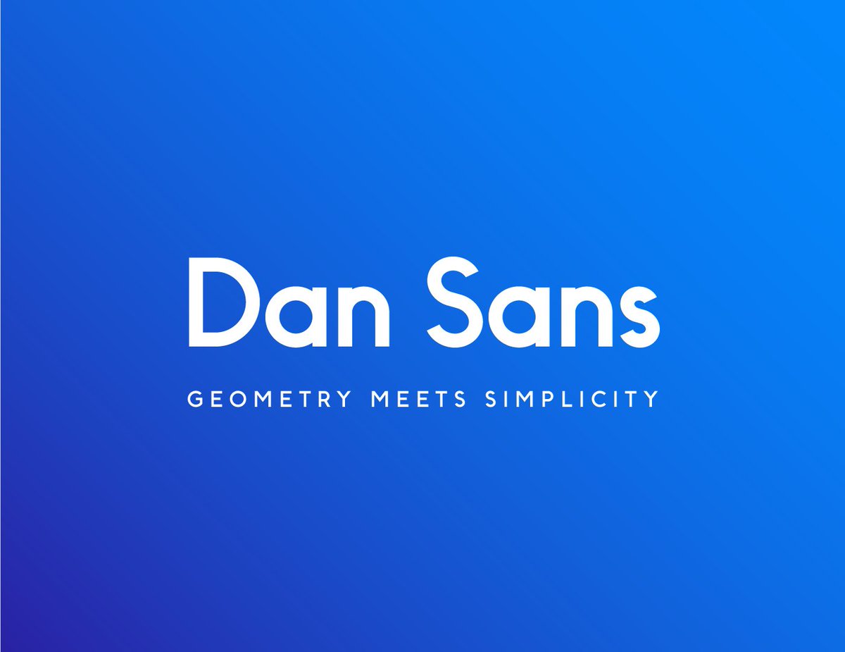 ForeverDansky's tweet photo. Finally launched my first product, a font called Dan Sans with over 160 characters! ❤️ It's also my birthday today, so you should probably buy it... just sayin' 😋

Available here: https://t.co/DYCTmJL5Qj https://t.co/OLNBbNuf88