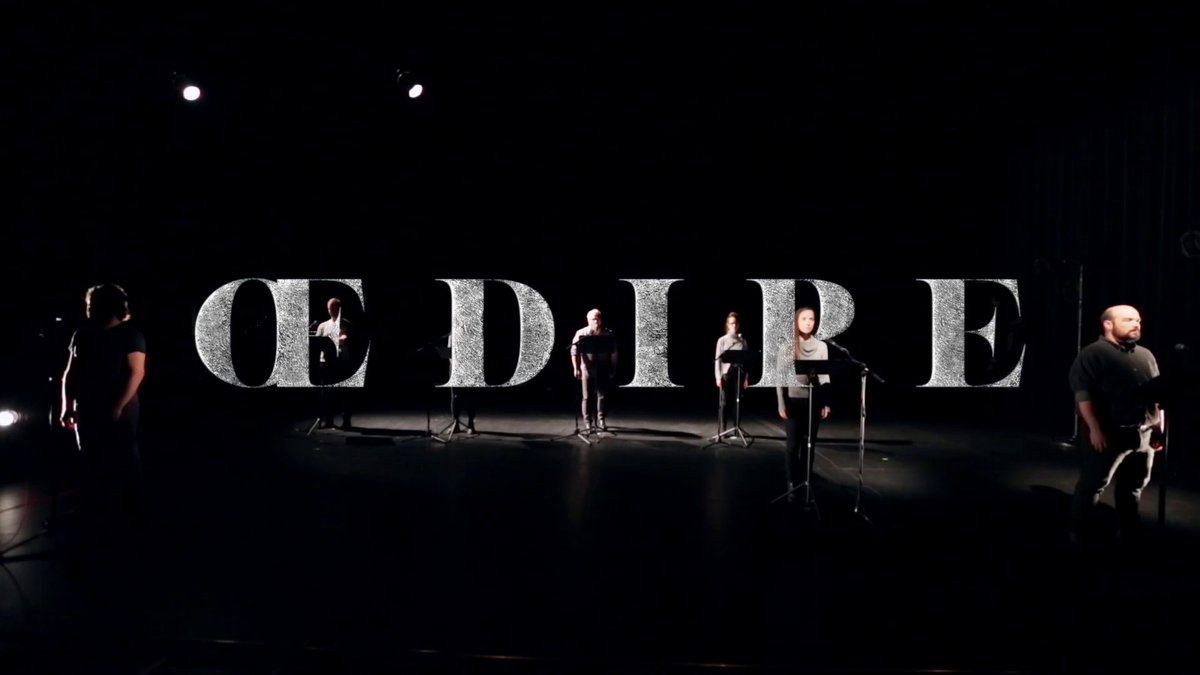 Avant-première : projection d'Œdipe

Séance virtuelle d'un objet théâtro-cinématographique non-identifié, créé en période de pandémie pour répondre à nos insatiables besoins d’art vivant.
- 10 décembre 2020 à 20h - 

Réservez vos places dès maintenant : 
forms.gle/DagHc3noaYxGTa…