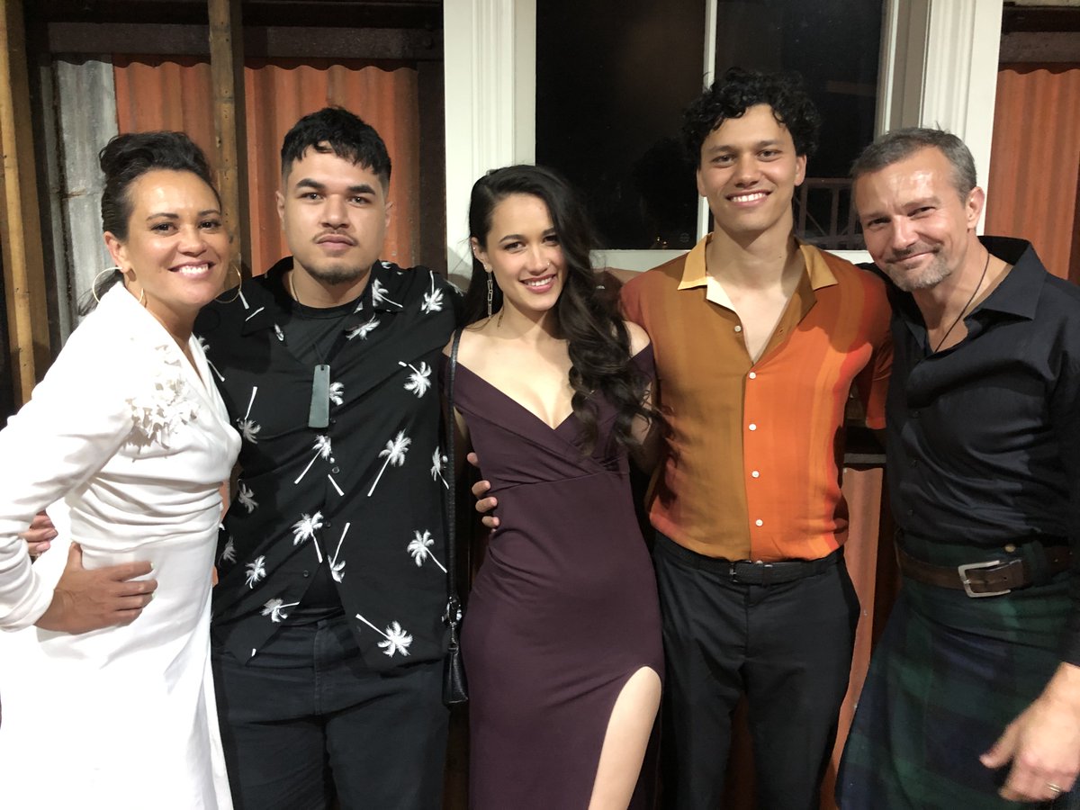 Congrats to Miriama for winning Best Actress and Jayden for Best Supporting Actor for #HeadHigh at the NZTV Awards last night. Love this whanau, so stoked to be writing Season 2 right now. https://t.co/b5Ata1jzAH