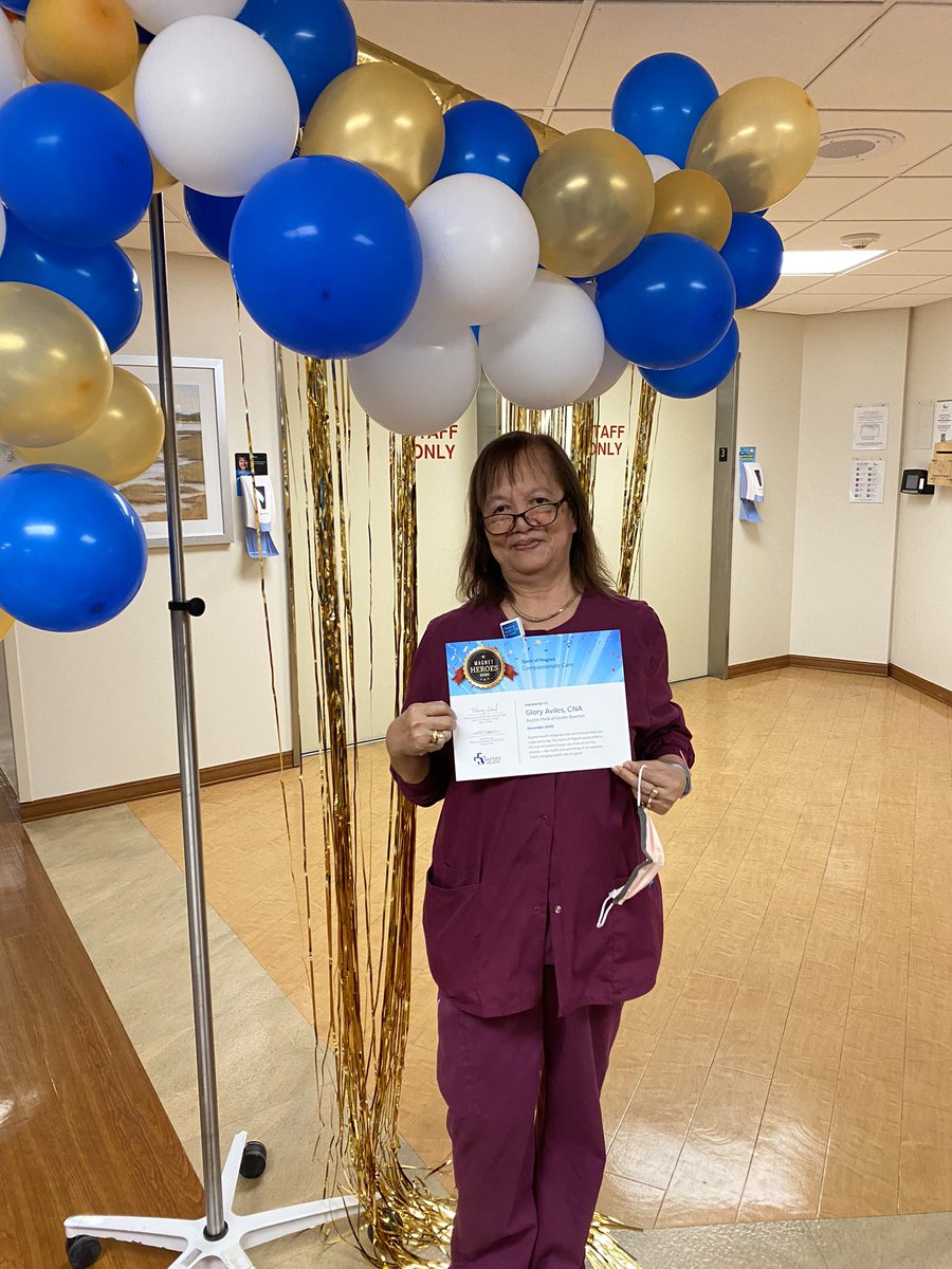 jmmitrick's tweet photo. Congratulations to our outstanding #BaptistBeaches Spirit of Magnet caregiver award winners! Thank you for your compassion to our patients and your fellow team members #BaptistProud https://t.co/0xpxlE2gxb