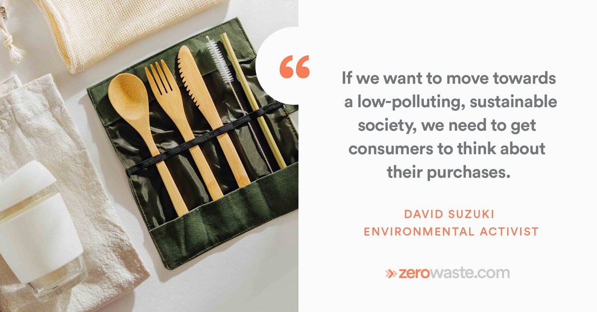 You, as a consumer, have the power to drive change toward a more sustainable future just by making #sustainable purchasing decisions! What do you value in your favorite products or the brands you support? 

#InformedConsumer #ZeroWaste #SustainablePurchasing