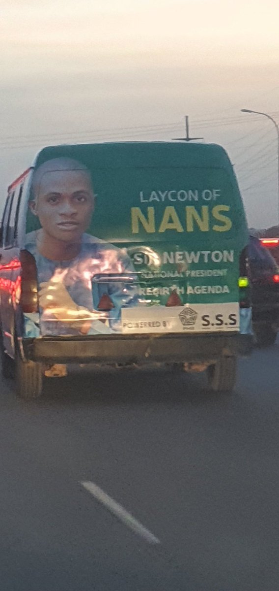 realChiefDee's tweet photo. The Laycon effect is already everywhere. See what I came across today on my way home. This person is tapping the Laycon anointing and I don't care whether he is qualified or not. He is the winner of NANS presidency already. https://t.co/bvVm05M7ir