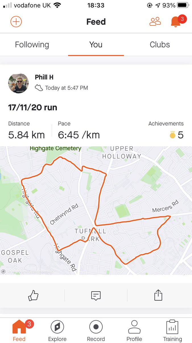 phodds's tweet photo. 3 alone lock down runs with @AcerBen #Back2the90s soundtrack to keep me going. I need a new edition @AcerBen so I can keep running! https://t.co/z9BTj56zoT