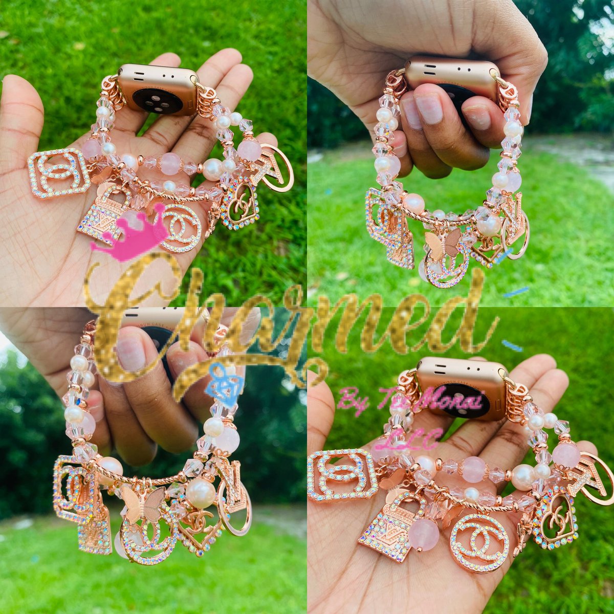 _teemonai_'s tweet photo. Shop now , our custom Rose gold beaded Apple Watch bands✨💖😍😍 link is ito purchase is below .
https://t.co/L7852agnqb
#charmedbytee👑 #customapplewatchband #applewatchbands #westpalmbeach #miami #blackownedbusiness #blackowned #boujee #girly https://t.co/1bRoaDCKPB