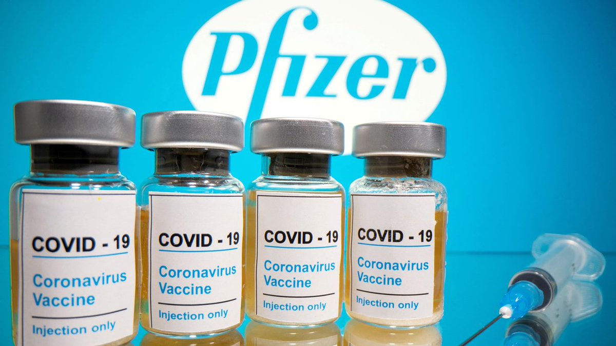 MACCMX's tweet photo. Pfizer y BioNTech afirman que “en cuestión de días” enviarán su vacuna contra el COVID-19 para que sea aprobada de emergencia en Estados Unidos y la Unión Europea. https://t.co/tJCEMXqCFy
