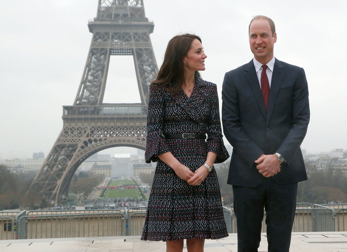 The Duchess of Cambridge in France #WorthTheWorld
