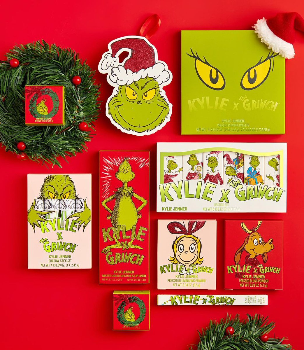 KylieJenner's tweet photo. 1 day to go.... #KylieXGrinch https://t.co/bDaiohhXCV https://t.co/H36BgsugWX