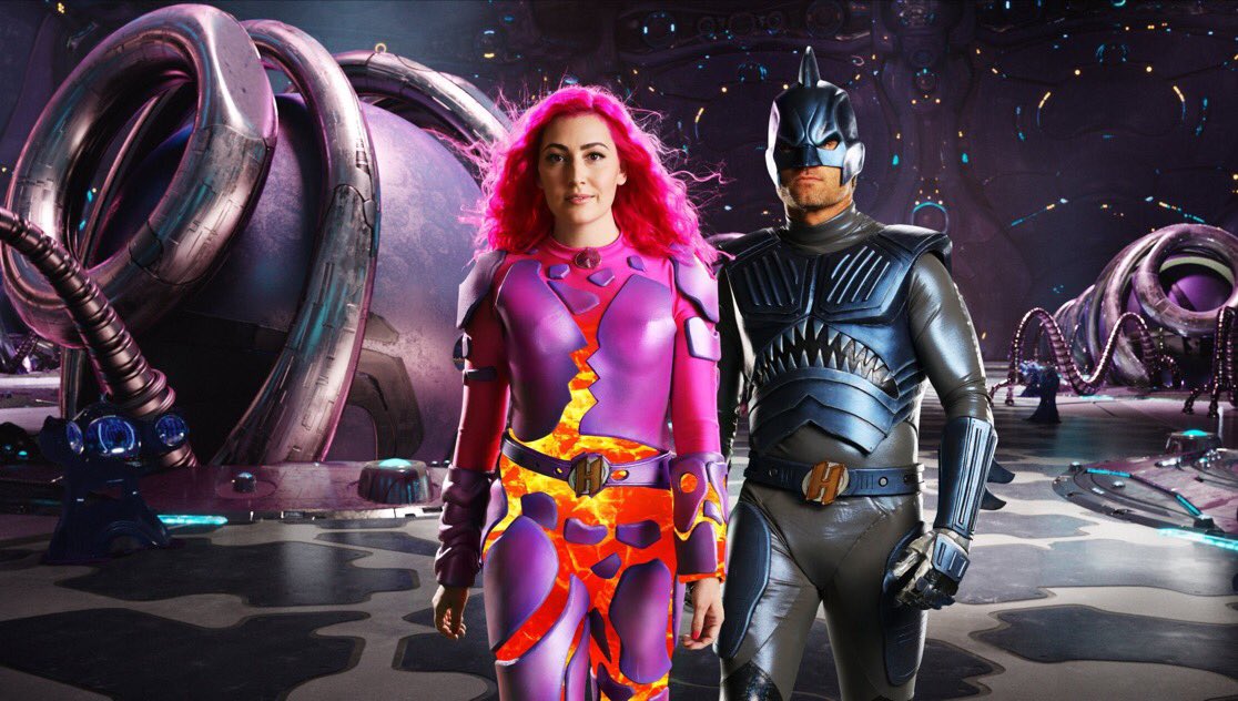 TTalkStudios's tweet photo. LETS TALK: First official images of #SharkBoy and #LavaGirl and their daughter in Robert Rodriguez’s #WeCanBeHeroes movie. https://t.co/yAllFmfeRi