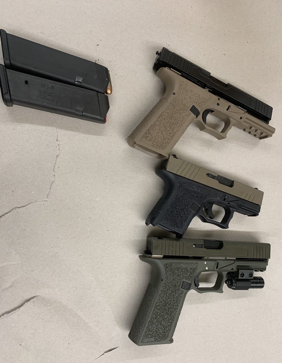 SJPD_PIO's tweet photo. Our Officers are working hard to keep our community safe. Two great cases this week. A 17 pound meth seizure with a firearm. A separate unrelated arrest where two felons were found in possession of 3 ‘ghost guns.’ https://t.co/IyTzUes7La