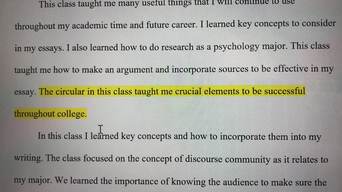 MorganS13577650's tweet photo. #engl110mu this is my thesis. any ideas on how to make it better?? https://t.co/lgxj6lseSK