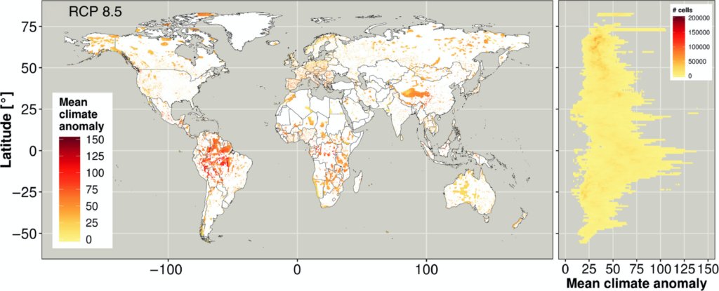 New study reveals temperature change is projected to be largest in subtropical regions.

Using such data, we can plan for #climatechange by expanding conservation efforts in supporting #biodiversity safeguarding strategies &amp; creating new #ProtectedAreas

bit.ly/2UEXLoM