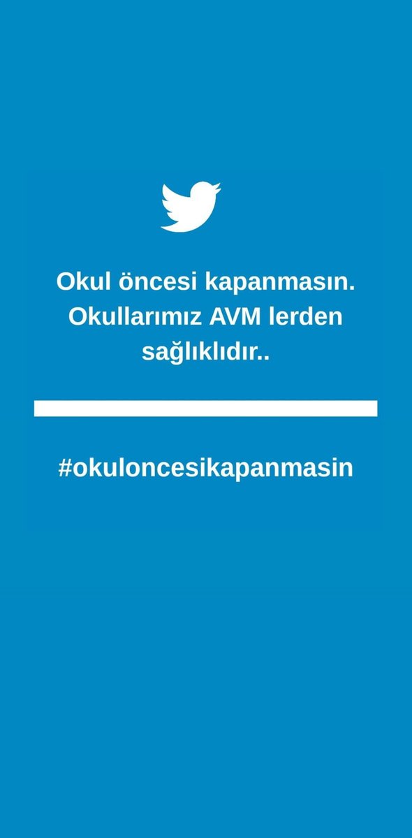 Haticex9's tweet photo. #okulöncesikapanmasın#ailelermagdurolmasın @ziyaselcuk https://t.co/bOb04IeOf7