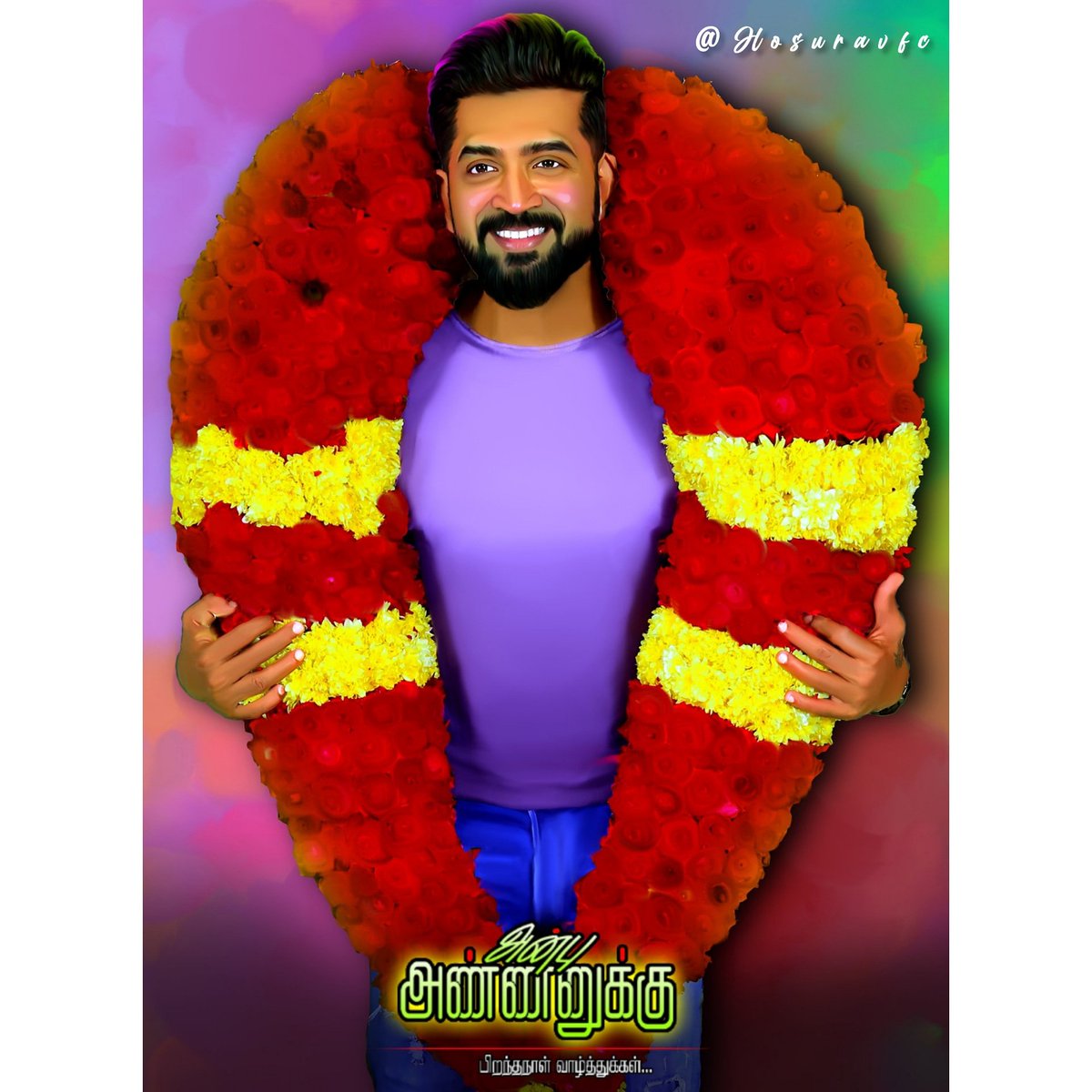 Hosuravfc's tweet photo. Happy Birthday To The 
#HappyBirthdayArunVijay 
#inspirational #RoleModel #hardworker #fitnesfreak #hansomebeast
#beautifulactor  #verstileactor 
#actor #King #brother #father https://t.co/17UJ5HlPXi