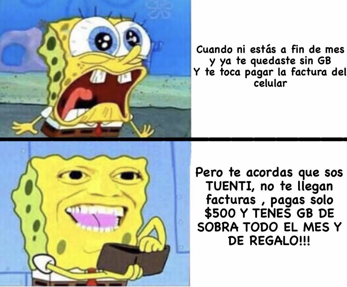 antonizzo's tweet photo. @TuentiAR - Yo asustada al 2do día del mes 
- Yo relajada al 2do día y un segundo.
@TuentiAR #CumpleTuenti https://t.co/WqojgtTgm9