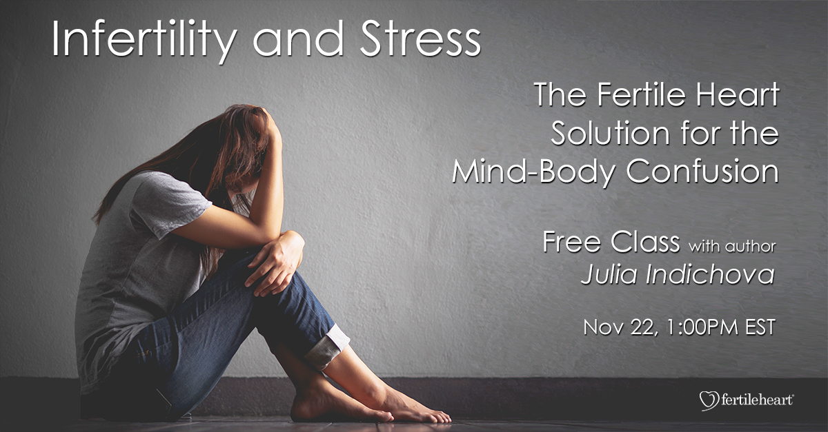 FertileHeart's tweet photo. Let’s turn the old “#Infertility &amp; #Stress” conundrum into #fertilitysuperfood https://t.co/aYS0un3kSH #naturalfertility #IVF Register on FertileHeart Events Page https://t.co/RzUZoFTGG7