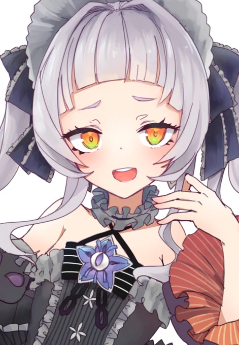 #シオンの書物
#紫咲シオン新衣装
かわいくてすまん!w 