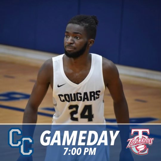 cougarmbb's tweet photo. Gameday 🚨‼️ Your Cougars last game of the fall semester is tonight at 7:00 PM in Southwell Arena vs. Talladega College #WeAreCC ⚪️🔵
📺 https://t.co/2UlEQeClL0
📊 https://t.co/jgDcAFQmb6 https://t.co/58JS4M7Qe1