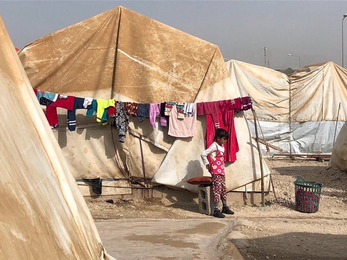 Yazidis have been living very bad conditions for years now in Iraq. We are living in camps with almost no support and many children are still not have access to education no future prospects for the #Yazidi community.