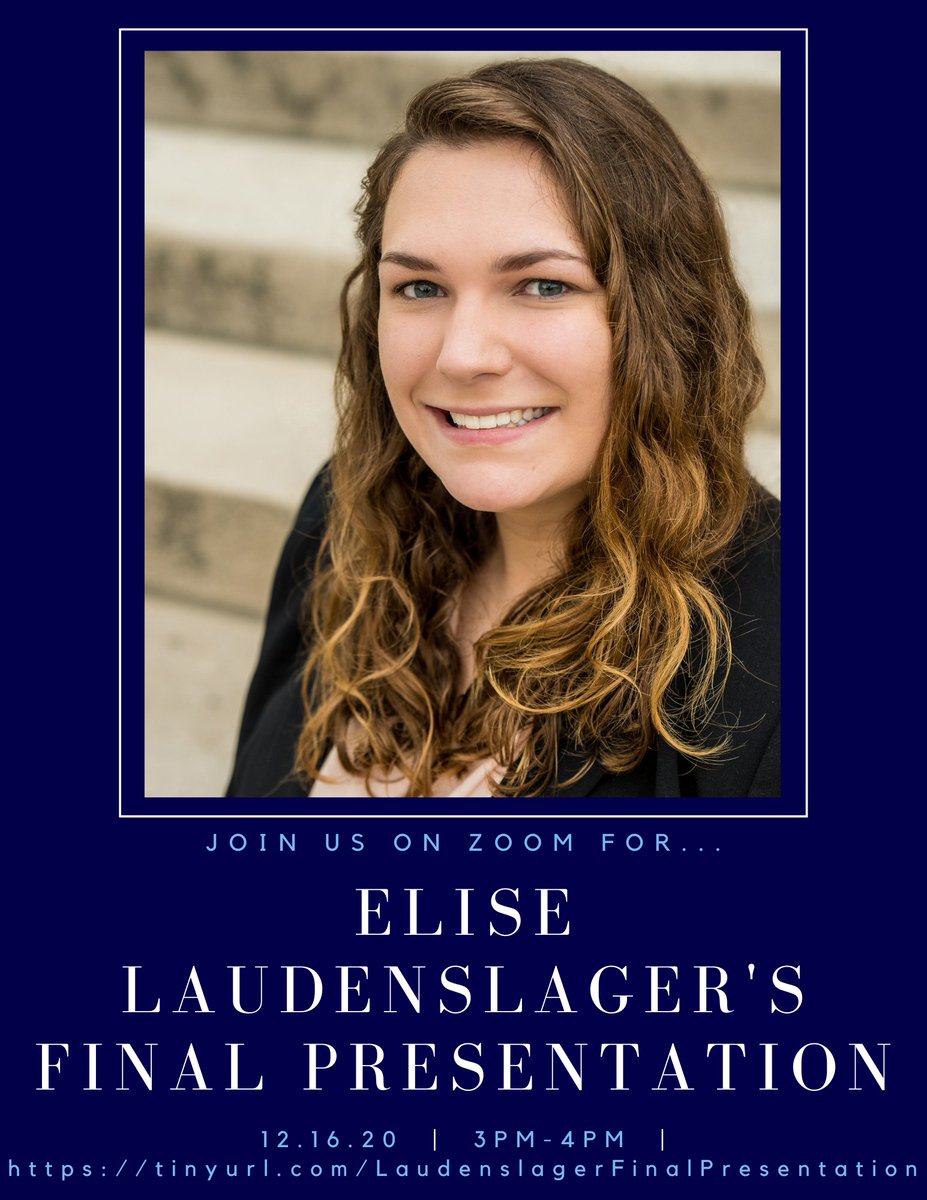 TeachAgPSU's tweet photo. In just THREE days Ms. Elise Laudenslager will be giving her Final Presentation on Zoom! Tune in to show your support of this senior in Ag Ed. #psuaged21 https://t.co/8A6xQqmkhL