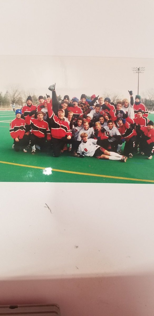 MPH_Athletics's tweet photo. Celebrating the 20th Anniversary of our 1st State Championship this week! Good to see 20 years later Coach Ridall is still that agile. With this season in the books Coach is now up to 595 career wins. Congrats to Coach and the players to help put MPH on the map #GoMPH https://t.co/AZ1mVwgYsV