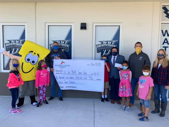 WatersetLightn1's tweet photo. Thank you to everyone that participated in Breast Cancer Awareness month we raised $1,142.64 for Moffitt Cancer Center. #WCSLeads @LTMorris_EDU @EddieRuiz531 @Marilor36138965 https://t.co/FwdnnNTjNM