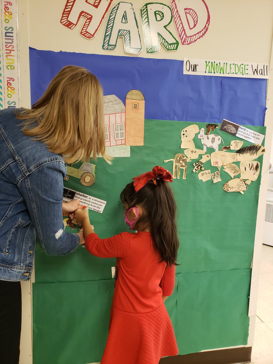 Ms Peña's students are excited to learn about Farms. CKLA knowledge is definitely making our students gain vocabulary!