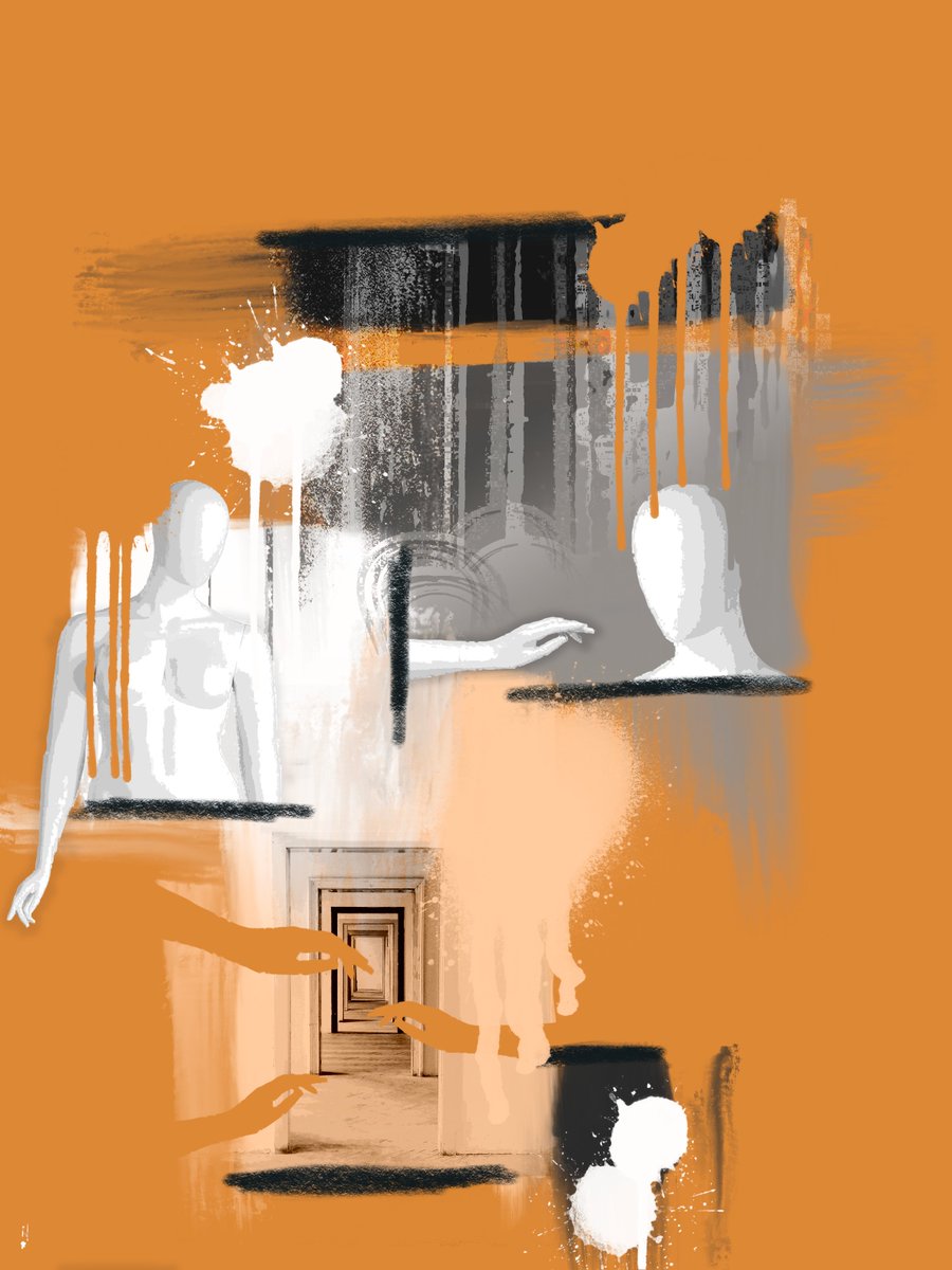 secondrealm's tweet photo. "i am who i am" (2020, unreleased)

edition: 1 of 1
filetype: png
dimensions: 2376 x 3168 px

An original surrealist digital painting by SΞCONĐ RΞΛLM. It was created using mixed techniques like collage, digital painting, and photo manipulation.

#NFTart #cryptoart #DeArt https://t.co/TuDE47R17F