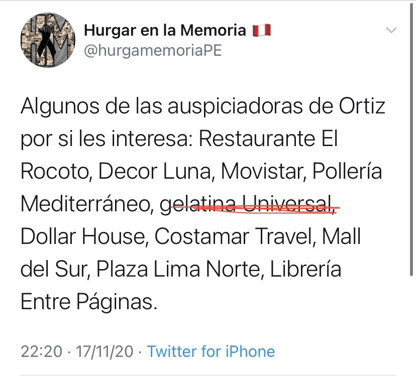 Algunas de las marcas 👇