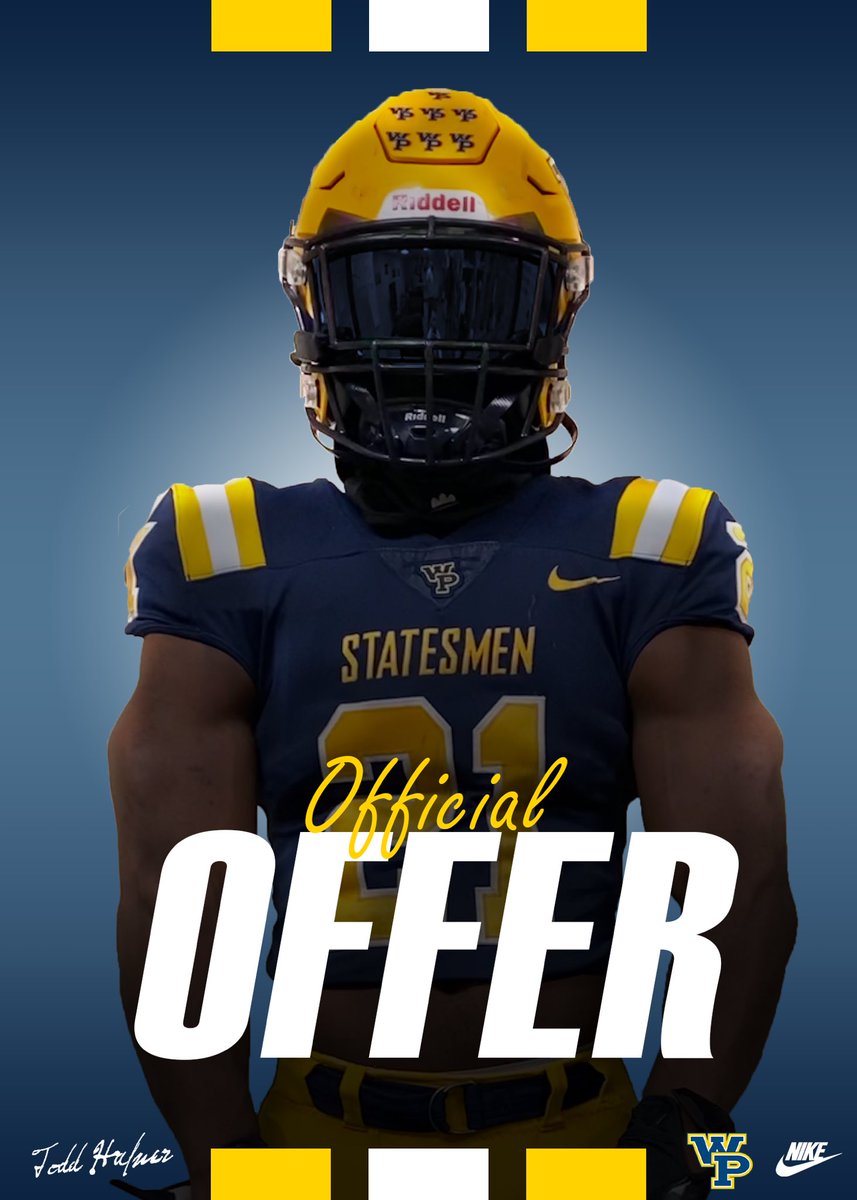 PrattThailan's tweet photo. #AGTG I wanted to announce that I have received my very first offer from WPU !! THANKS @WP_OLCoachStew  for the opportunity 🖤 https://t.co/BdytssdPK0