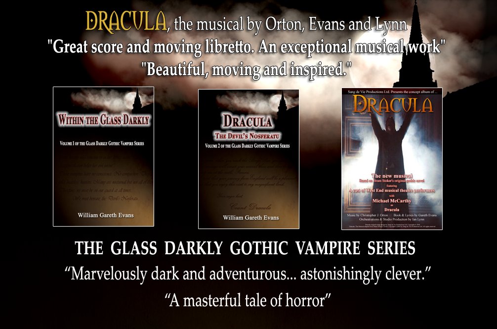 wgevans's tweet photo. THE GLASS DARKLY SERIES (2 #Books) Amazon - https://t.co/sFr2ZUt3nN (US) / https://t.co/0S1ysiCtpv (UK) #histfic #horror #BookBoost #IARTG #gothic 

DRACULA, THE MUSICAL by Evans, Orton &amp; Lynn - Amazon - https://t.co/hnALLatbes (UK) / https://t.co/50C12gT1ys (US) #music #Dracula https://t.co/mqBpFyeiEl