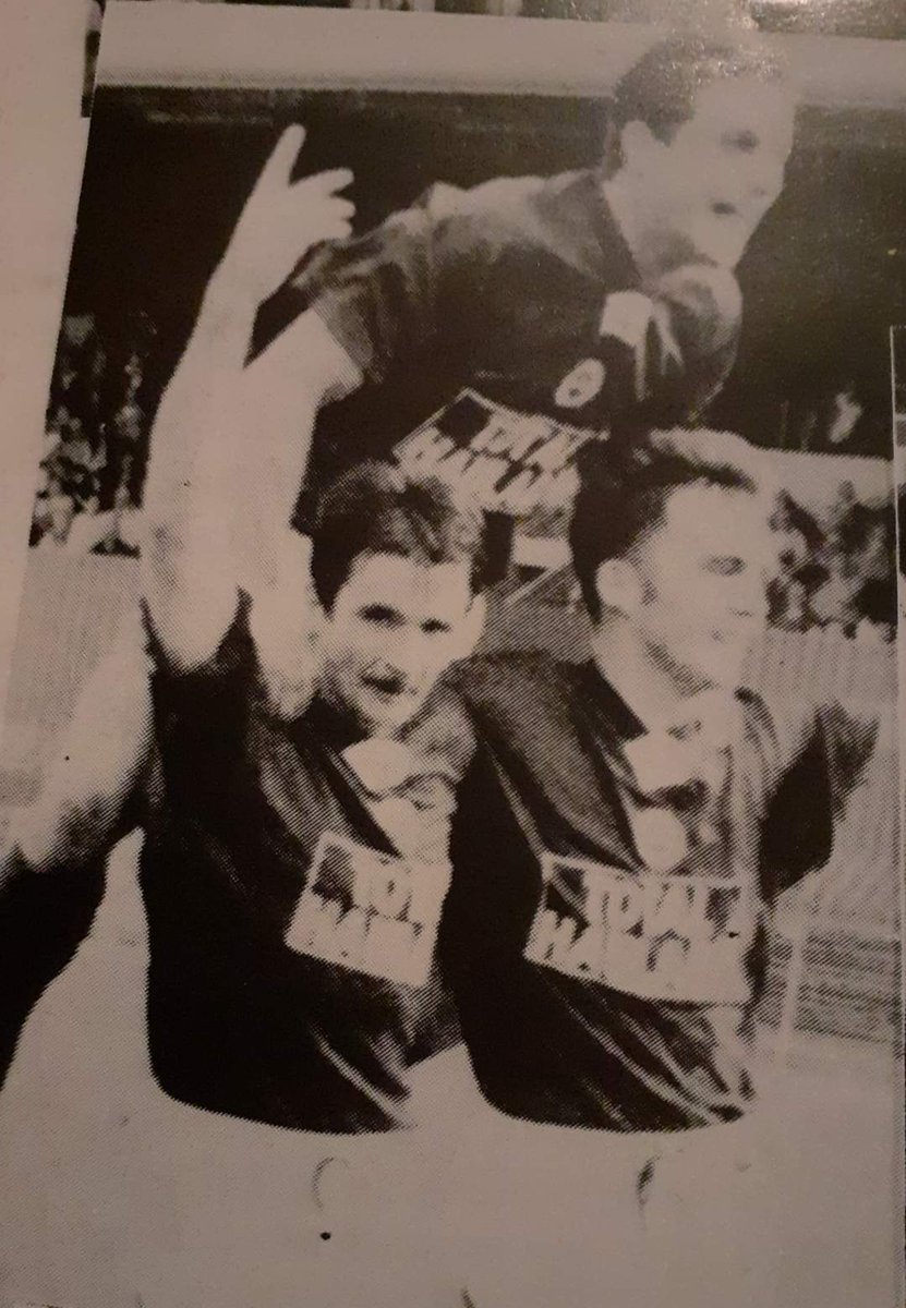 Cliftonville History (@redarmyhistory) on Twitter photo Mark Gill and <a href="/GerryFlynn3/">Gerry Flynn</a> celebrate with the late Ron Manley after his famous goal against Linfield at Windsor Park in a 1-0 win in September 1993.
Ron was firstly a Glentoran legend, but was very much loved in his time in a little corner of North Belfast. Mark Gill and <a href="/GerryFlynn3/">Gerry Flynn</a> celebrate with the late Ron Manley after his famous goal against Linfield at Windsor Park in a 1-0 win in September 1993.
Ron was firstly a Glentoran legend, but was very much loved in his time in a little corner of North Belfast.