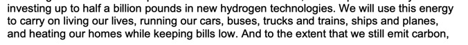 (5) More to come: A clear acknowledgement that more will come, with a comprehensive net zero strategy in 2021. Good to see that govt is realistic, but the idea that change will be possible without any significant changes to the way we live our lives is possibly overly optimistic.