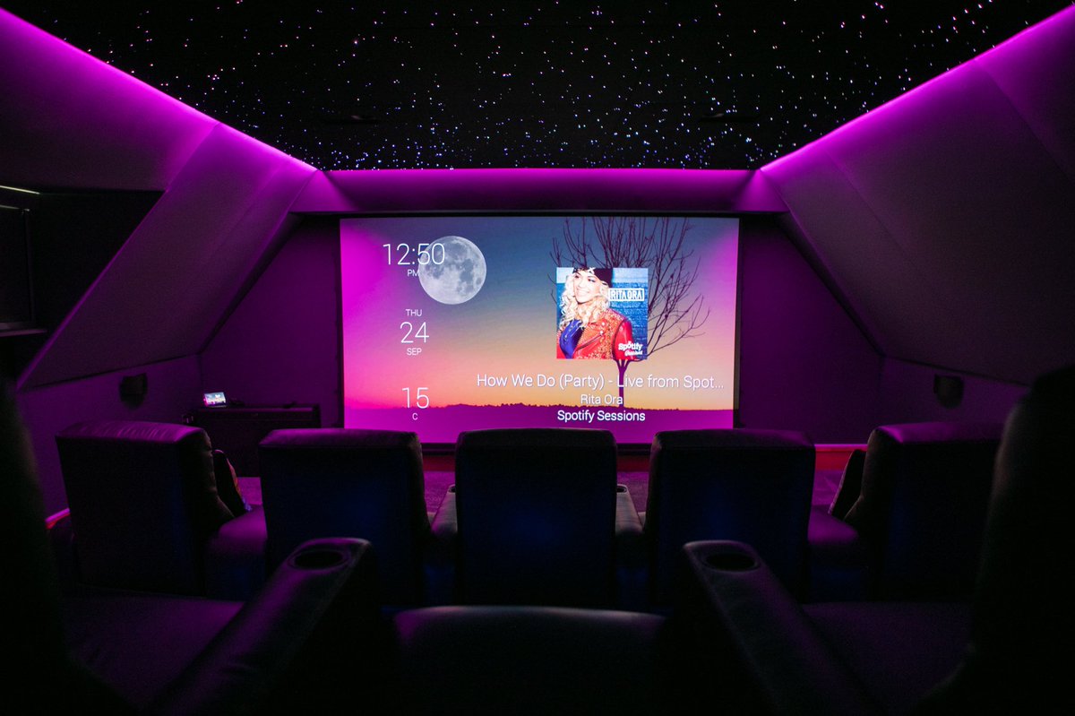 ooh_av's tweet photo. Lighting can quickly change the ambience of a room.

#Relaxed or #party mode with the simple change in LED lighting colour. 

Want to learn how we can install this fun feature in your home, send us a message. 

#ledlighting #starceiling #led https://t.co/TaAR27s9nW