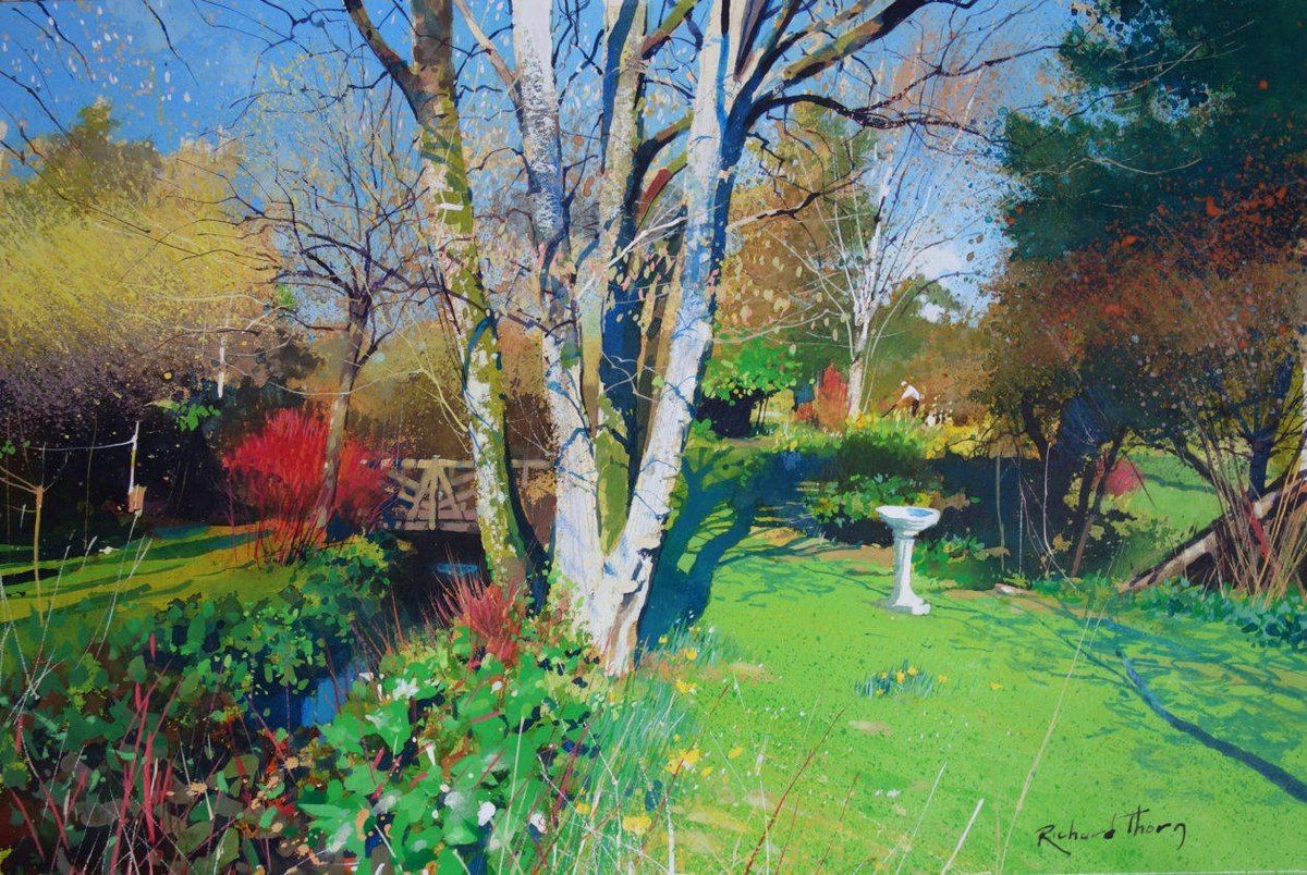 PaintingColleg's tweet photo. From British watercolor painter Richard Thorn https://t.co/jANSjRMVQn