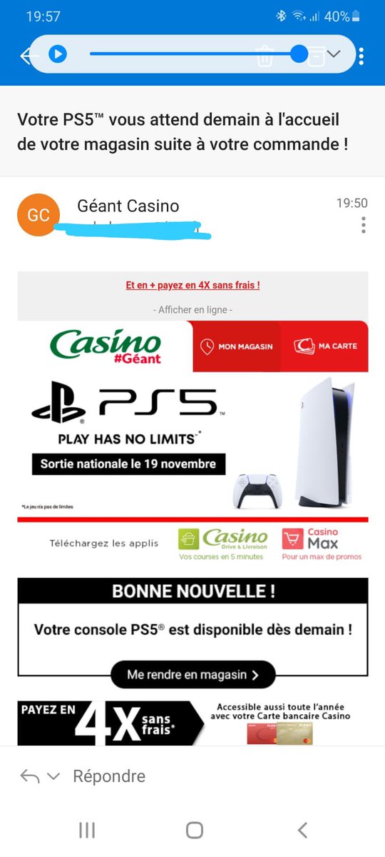 ibrahimhill's tweet photo. @im_parasyte @BobyBoy774 @H24Kevin @geant_casino Reçu 😇 https://t.co/uOCDcnr3ku