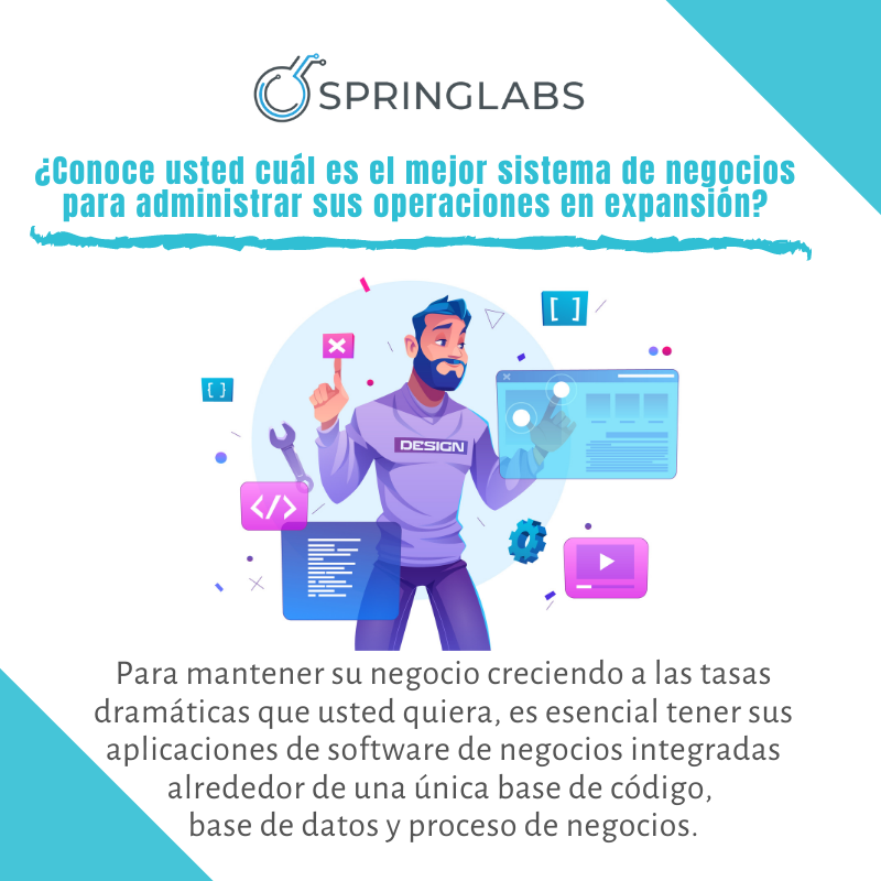 SpringLabsmx's tweet photo. Springlabs tiene a su disposición el mejor equipo en desarrollo de software, que diseñara un sistema a la medida de sus aspiraciones. Para mayor información contáctenos:  📲 +52 557 159 7824
.
.
#Software #plataformas #platforms #InteligenciaArtificial #ArtificialIntelligence https://t.co/uyVt4J5Fa8