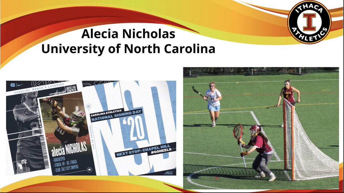 Today we will host our <a href="/IthacaNYSchools/">Ithaca City School District</a> NLI Signing Celebrations for our 8 college-bound student-athletes. While it may look different, the focus remains the same! Congratulations to our SAs, caregivers, and coaches🎉