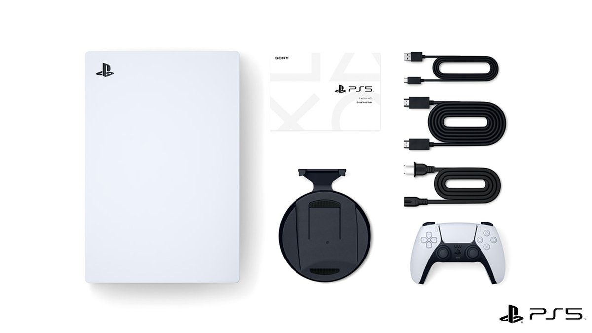 The PS5 console & PS5 Digital Edition will both ship with a 
