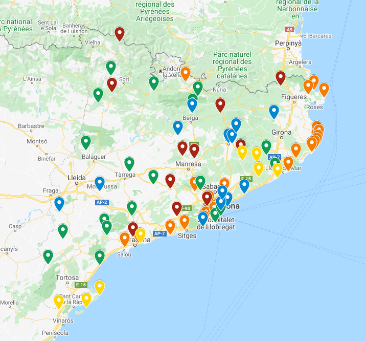 La volta a Catalunya en 80 conflictes ambientals. No és una novel·la inèdita l'escriptor Jules Verne, és el que tenim a tocar de casa. google.com/maps/d/viewer?…