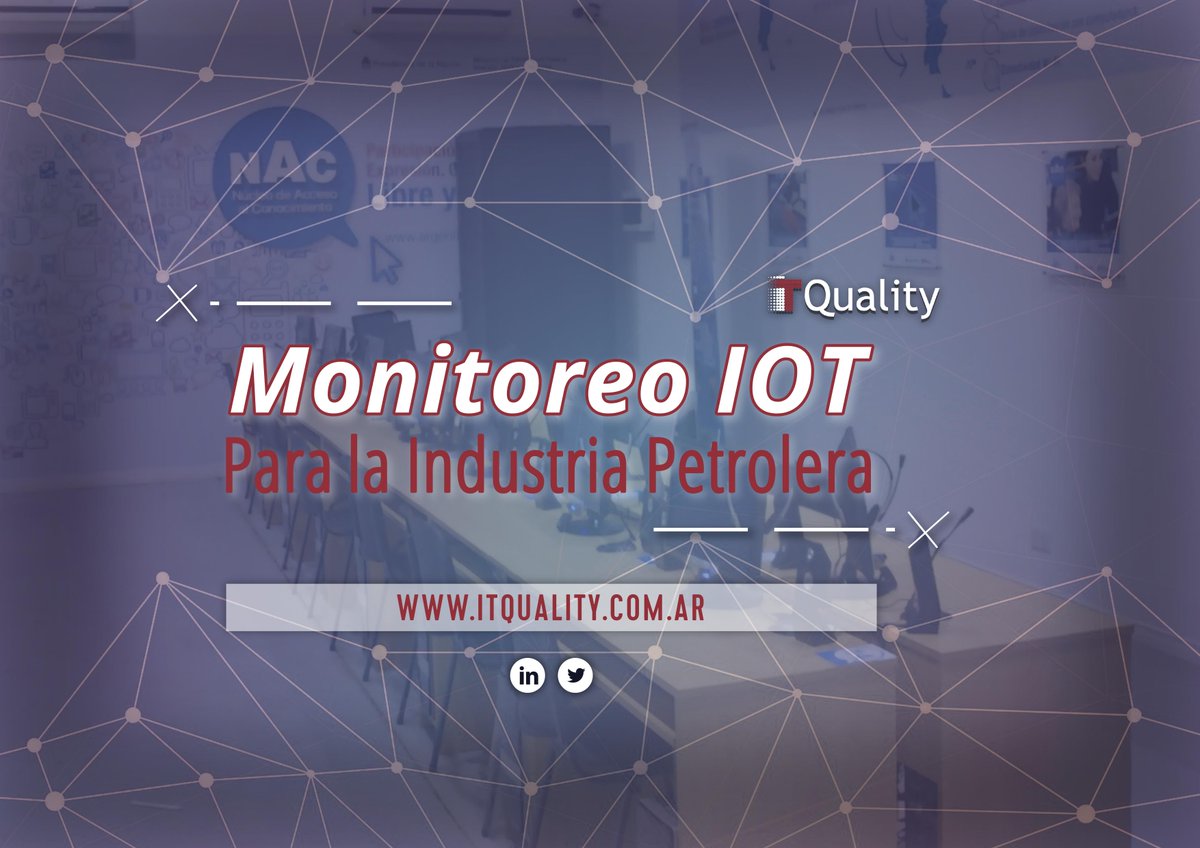 IT_Quality's tweet photo. Monitoreo #IoT para la Industria Petrolera

Ingresa a nuestra #web y conoce más sobre nuestras #soluciones :

https://t.co/klbn0SQgFH

#Digitaltransformation #Itquality https://t.co/yXj2sHMT5D
