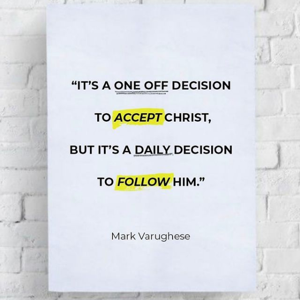 DarleneZschech's tweet photo. So true Mark Varughese ... #dailydecide https://t.co/ejNc4RdiNn