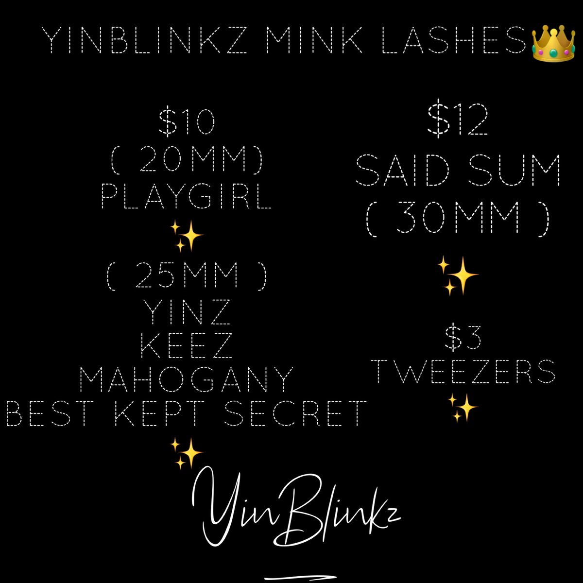 LASHES ARE BACK LADIES😈 
New Prices , New Lashes ✨

#yinblinkz #blinkz #blinkbbys #minklashes #minkeyelashes #minkstriplashes #dmv #dmvlashesextensions #minkstrips #dmvminklashextensions #dmvminklashes #UMES