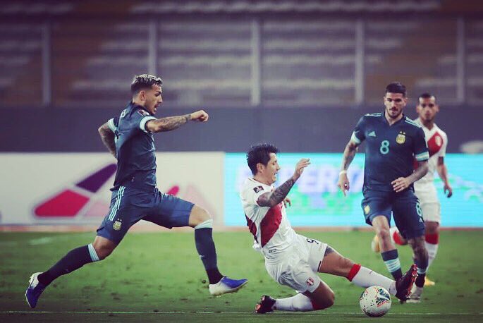 Aunque si el resultado no fue lo que esperábamos, la hospitalidad y fervor del equipo y de la gente me hace sentir orgulloso, feliz de vestir la blanquirroja y seguir trabajando con más ganas por la selección de nuestro querido Perú. Nada está perdido. Unidos somos más fuertes🇵🇪