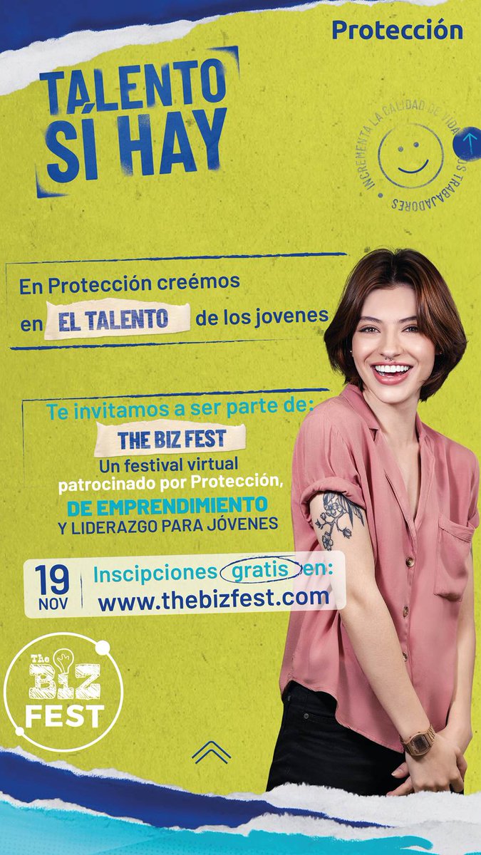 EmpleoUdeC's tweet photo. Cordial saludo. Estimados Udeceístas
Te invitamos a participar en The Biz Fest, ¡un festival pensado para ti! https://t.co/jXJLwksidl