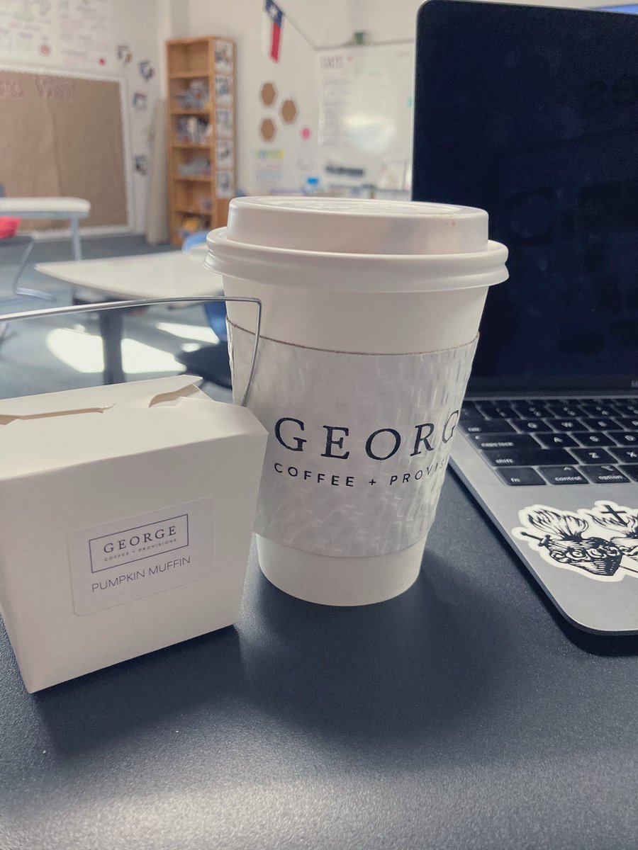 mgg_warner's tweet photo. Just the little things. 🤍 Thank you @PTO_Wilson for bringing the best coffee to us!! https://t.co/RD68vtmvMO