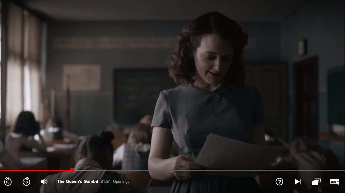 Why is the teacher shocked that she knows how to do simple math? I mean I get the rest of the orphans haven't had a good education but her file probably says her mom was some bigshot math person, and probably taught her a lot