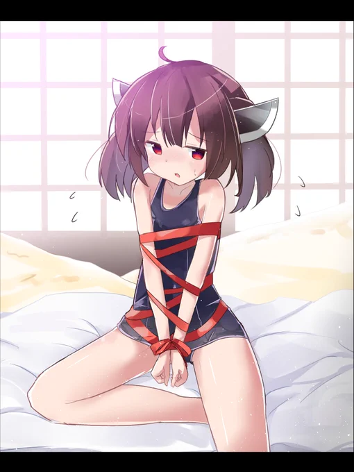 またしても旧スク水きりたん描きました...φ(:3」∠)_

#東北きりたん 