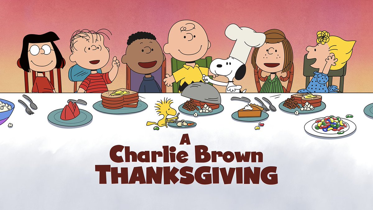 GBH's tweet photo. *walks up to podium*

*taps mic*

*clears throat*

*drinks water*

🗣: "For the first time in its 70-year history, the Peanuts gang is coming to viewers like you on Sunday night!"

*drops football* https://t.co/pIo5RfHAVu