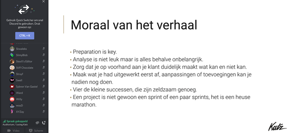 ArneCnodder's tweet photo. HR, wat is dat eigenlijk? Is dat die tag in HTML? 

Enkele werknemers van het bedrijf Katz kwamen vandaag meer uitleg geven over de digitalisering in Human Resources. (HR dus hé!)
#itfactory #thomasmore https://t.co/SXPSI4v8Lw